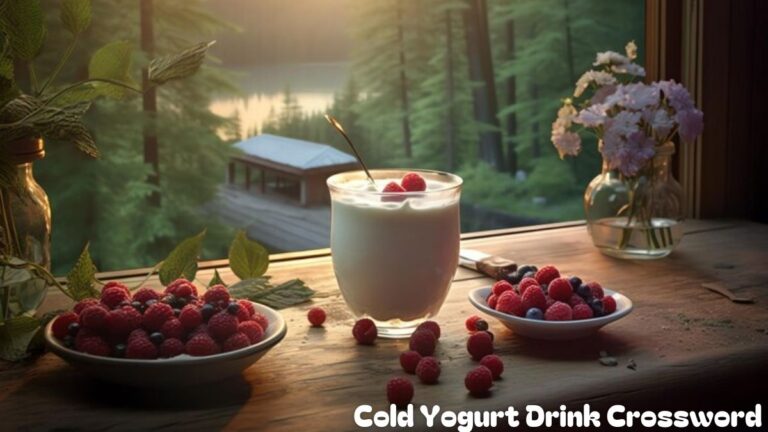 Cold Yogurt Drink Crossword: A Refreshing Puzzle Challenge